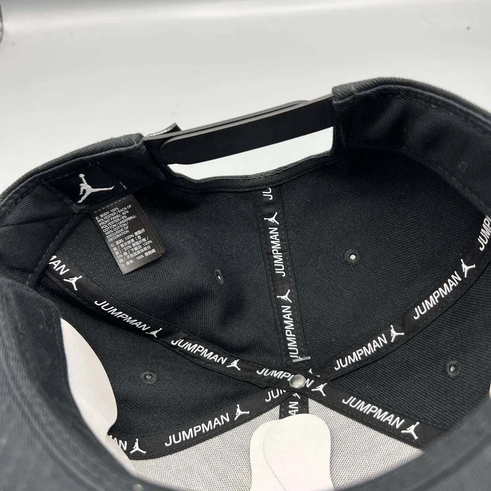 Air Jordan‎ Hat Men Black Cement Elephant Embroidered Jumpman Snap Back Cap New